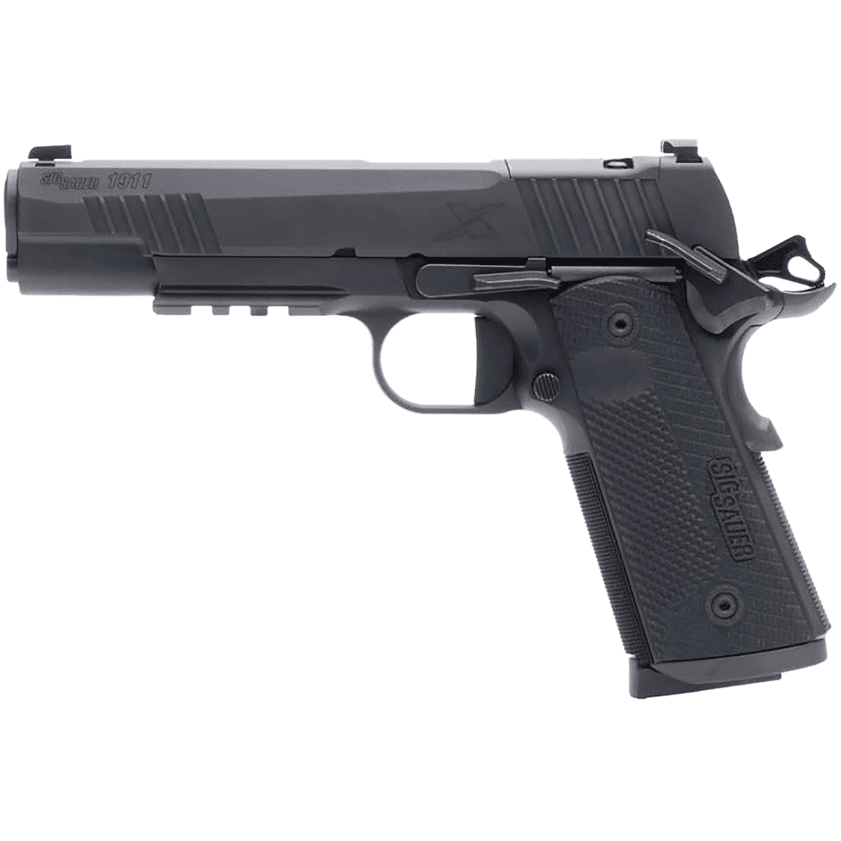 Sig Sauer 1911XR45BXR3TB 1911x 45 Auto 8+1 5" Optic Ready Stainless Steel Slide G-10 Grip Pistol Sig Sauer 1911XR45BXR3TB 1911x 45 Auto 8+1 5" Optic Ready Stainless Steel Slide G-10 Grip Pistol