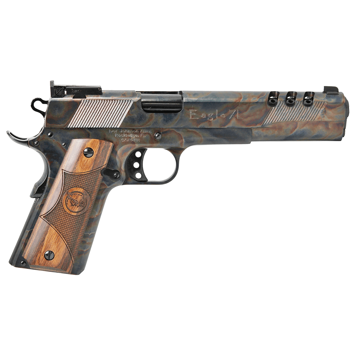 Iver Johnson Arms EAGLEXL45CC Eagle XL Full Size Frame 45 ACP 8+1 6" Ported Handgun Iver Johnson Arms EAGLEXL45CC Eagle XL Full Size Frame 45 ACP 8+1 6" Ported Handgun