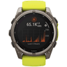 Garmin 0100290720 Fenix 8 Solar Yellow/Graphite Band Sunlight-Visible/Transflective MIP Display Compatible w/ iPhone/Android Garmin 0100290720 Fenix 8 Solar Yellow/Graphite Band Sunlight-Visible/Transflective MIP Display Compatible w/ iPhone/Android
