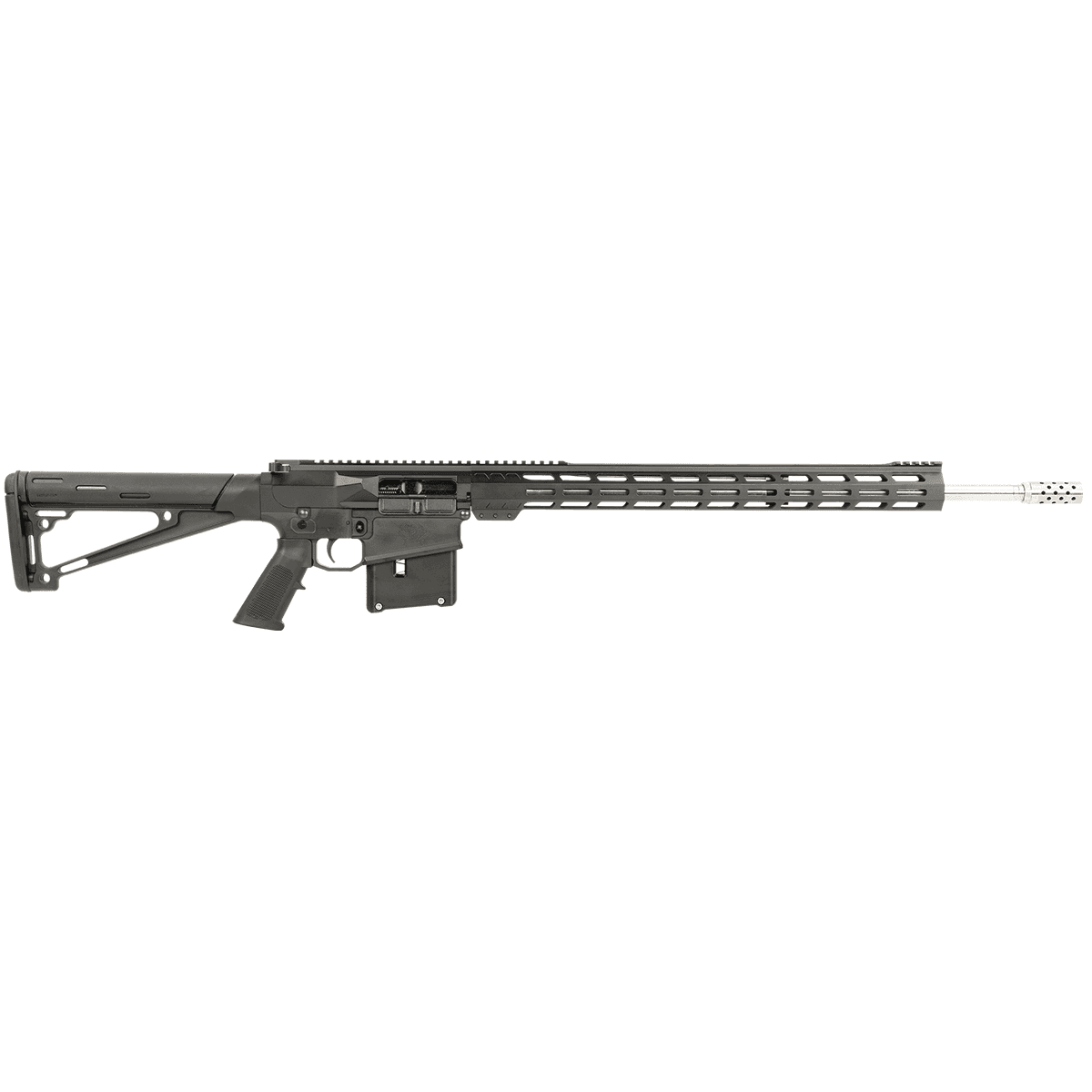 Great Lakes Firearms GL10LA7REMSSBLK AR-10 7mm Rem Mag 5+1 24" AR-10 Rifle Great Lakes Firearms GL10LA7REMSSBLK AR-10 7mm Rem Mag 5+1 24" AR-10 Rifle