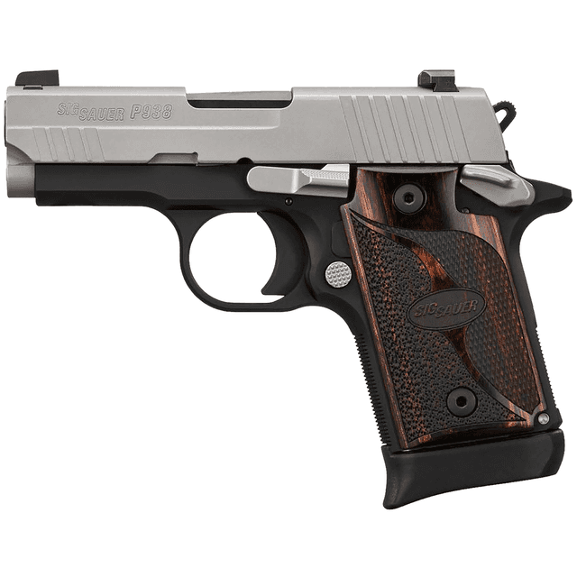 Sig Sauer 9389TXR3AMBI P938 Two-Tone 9mm Handgun Sig Sauer 9389TXR3AMBI P938 Two-Tone 9mm Handgun