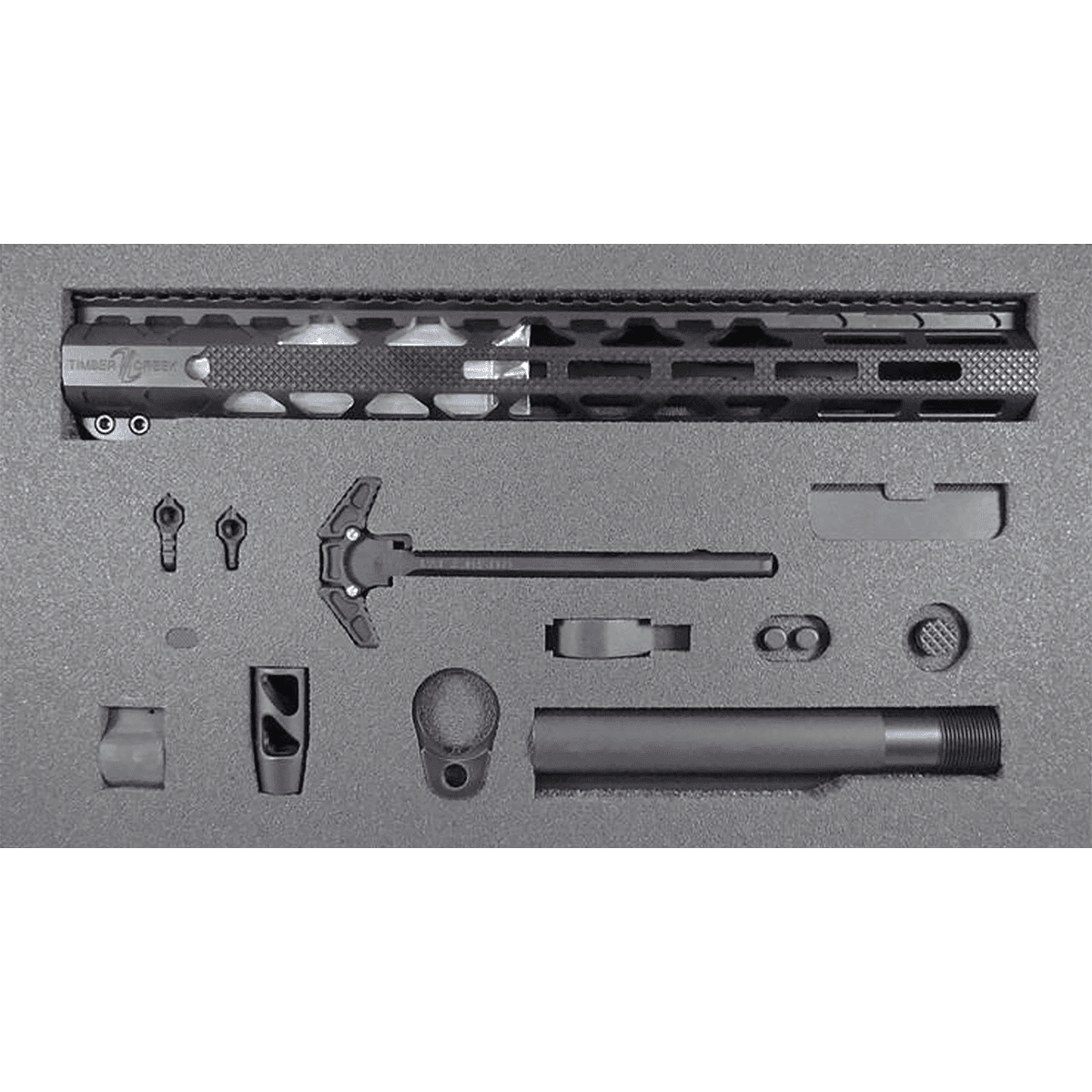 Timber Creek Outdoors TCGKBL Greyman Complete Build Kit AR-15 Rifle Black Timber Creek Outdoors TCGKBL Greyman Complete Build Kit AR-15 Rifle Black