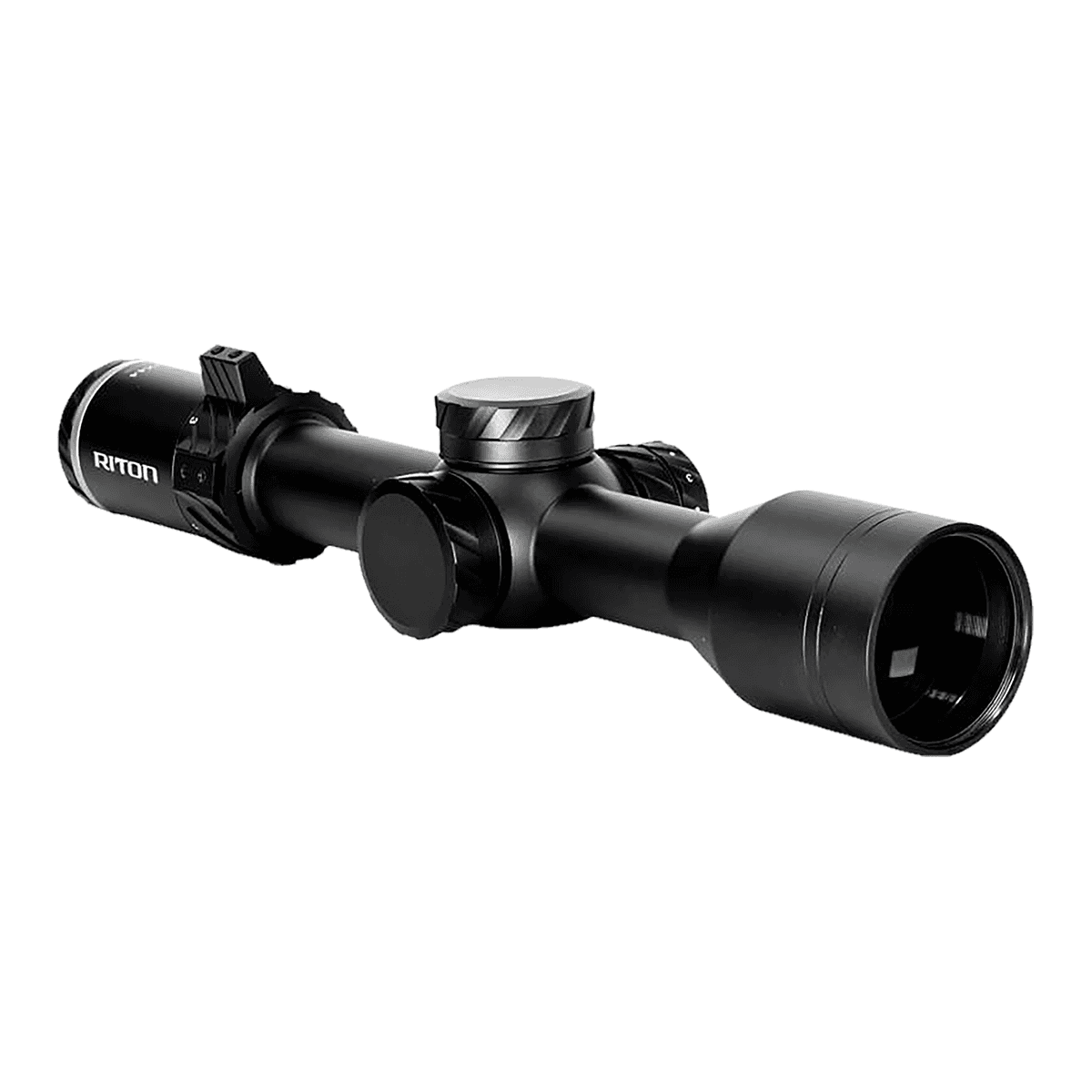 Riton Optics 5P212ASI24 5 Primal Black 2-12x 44mm 30mm Tube Illuminated RDH Reticle Riton Optics 5P212ASI24 5 Primal Black 2-12x 44mm 30mm Tube Illuminated RDH Reticle