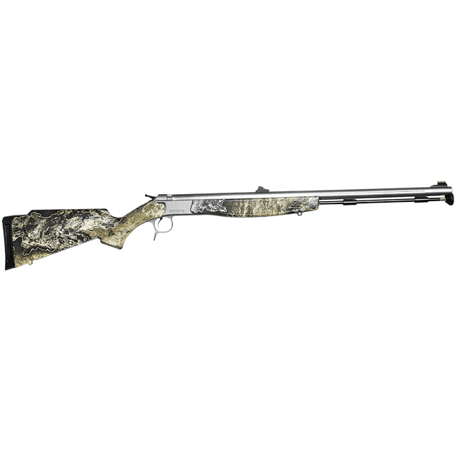 CVA PR2040S Optima V2 50 Cal 209 Primer 26" Fluted, Matte Stainless Barrel/Rec, Realtree Excape Stock, Quick-Release Breech Plug, Fiber Optic Sights CVA PR2040S Optima V2 50 Cal 209 Primer 26" Fluted, Matte Stainless Barrel/Rec, Realtree Excape Stock, Quick-Release Breech Plug, Fiber Optic Sights