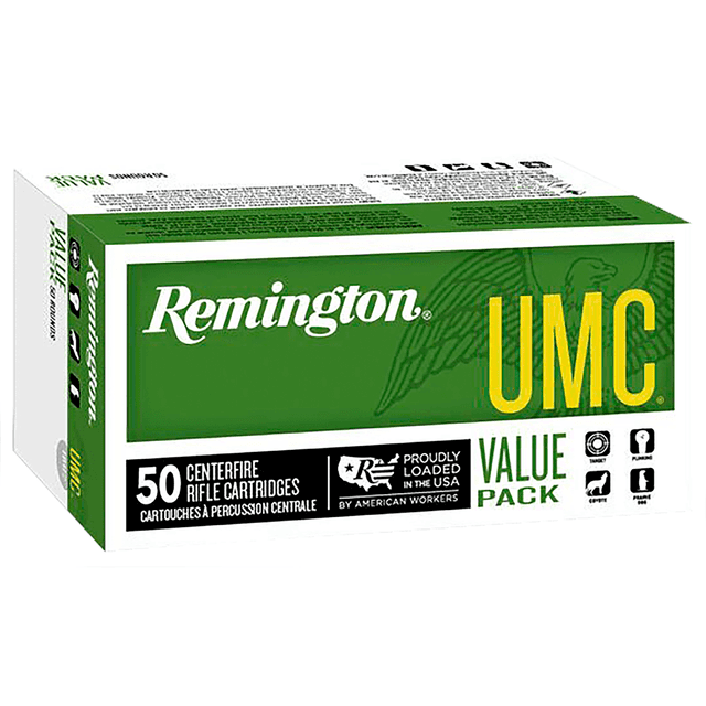 Remington Ammunition 23712 UMC Value Pack 30 Carbine 110gr Full Metal Jacket 50 Per Box Remington Ammunition 23712 UMC Value Pack 30 Carbine 110gr Full Metal Jacket 50 Per Box