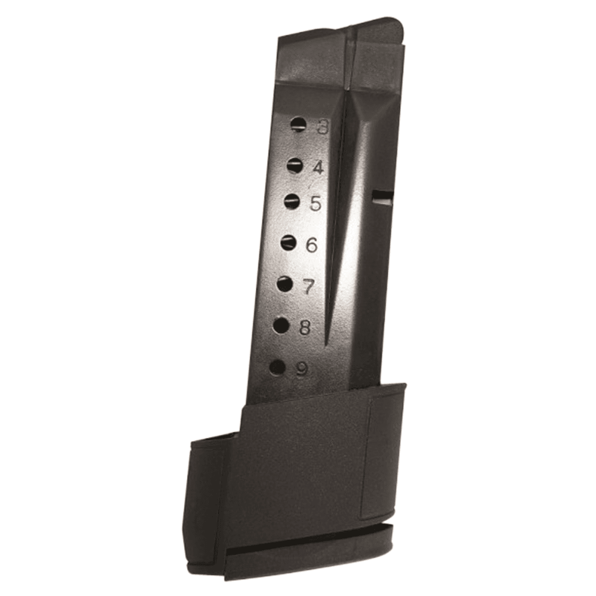ProMag SMI28 Standard 10rd Extended 9mm Luger Fits S&W M&P Shield Blued Steel (Except Shield EZ Variant) ProMag SMI28 Standard 10rd Extended 9mm Luger Fits S&W M&P Shield Blued Steel (Except Shield EZ Variant)
