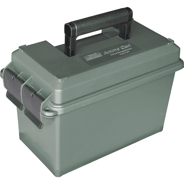 MTM Case-Gard AC50C11 Ammo Can 50 Cal Rifle Forest Green Polypropylene MTM Case-Gard AC50C11 Ammo Can 50 Cal Rifle Forest Green Polypropylene