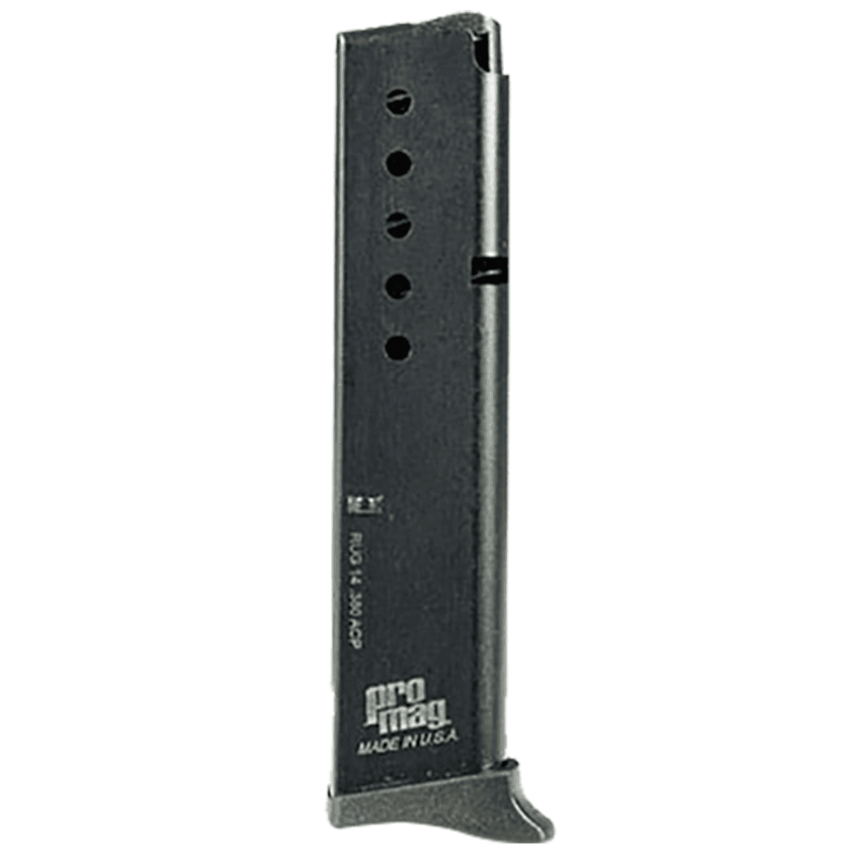 ProMag RUG14 Standard 10rd Extended 380 ACP Fits Ruger LCP Blued Steel ProMag RUG14 Standard 10rd Extended 380 ACP Fits Ruger LCP Blued Steel