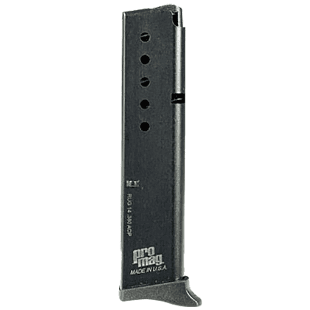 ProMag RUG14 Standard 10rd Extended 380 ACP Fits Ruger LCP Blued Steel ProMag RUG14 Standard 10rd Extended 380 ACP Fits Ruger LCP Blued Steel