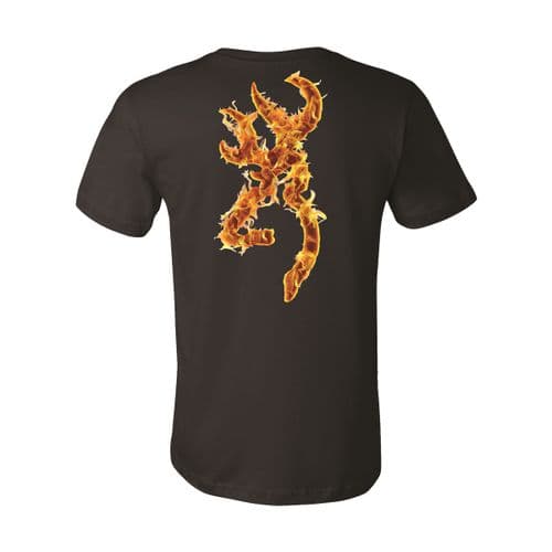 Browning Men's Hells Canyon Buckmark T-Shirt - Black Browning Men's Hells Canyon Buckmark T-Shirt - Black