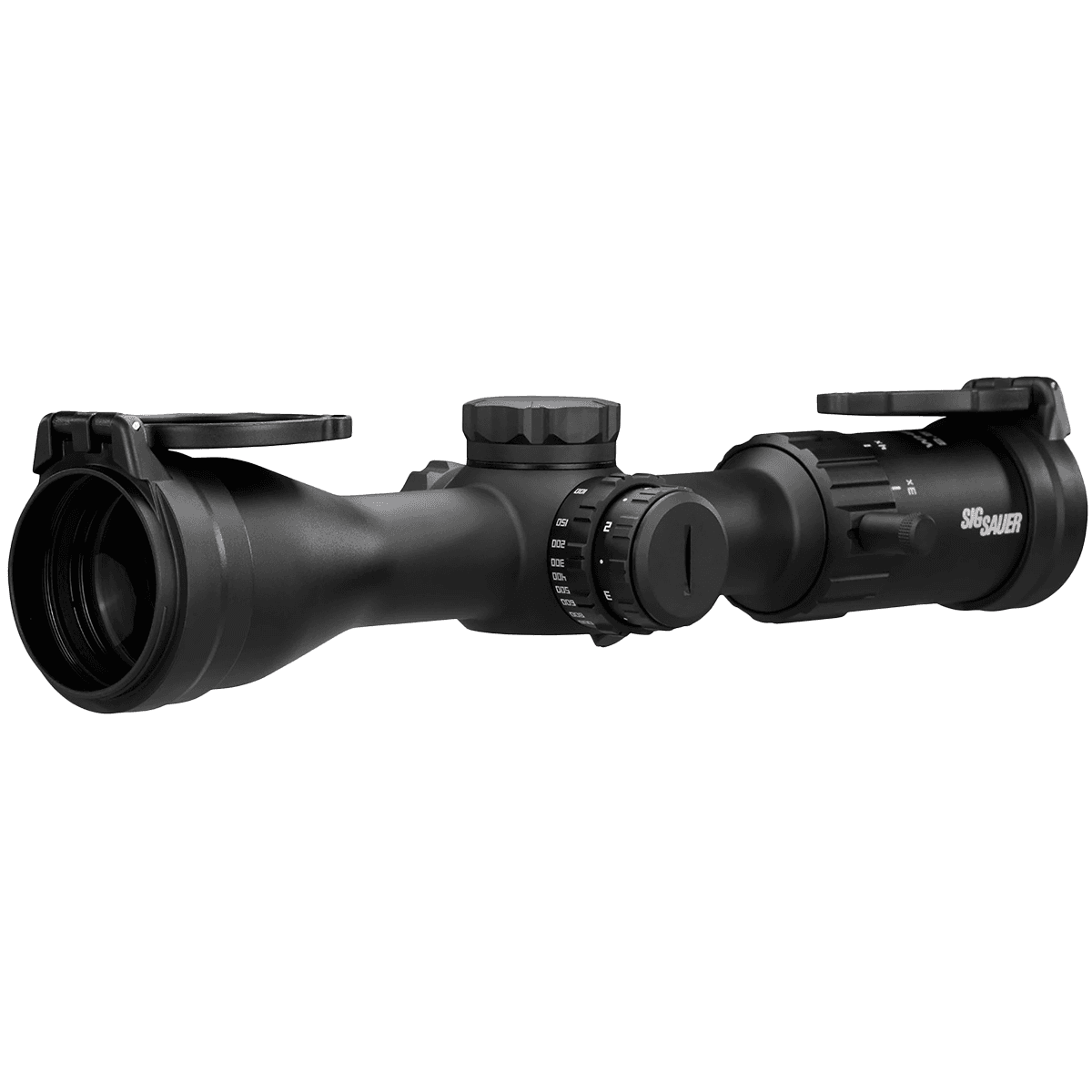 Sig Sauer Electro-Optics SOW42003 Whiskey4 Black 2.50-10x 42mm 30mm Tube Quadplex Reticle Sig Sauer Electro-Optics SOW42003 Whiskey4 Black 2.50-10x 42mm 30mm Tube Quadplex Reticle