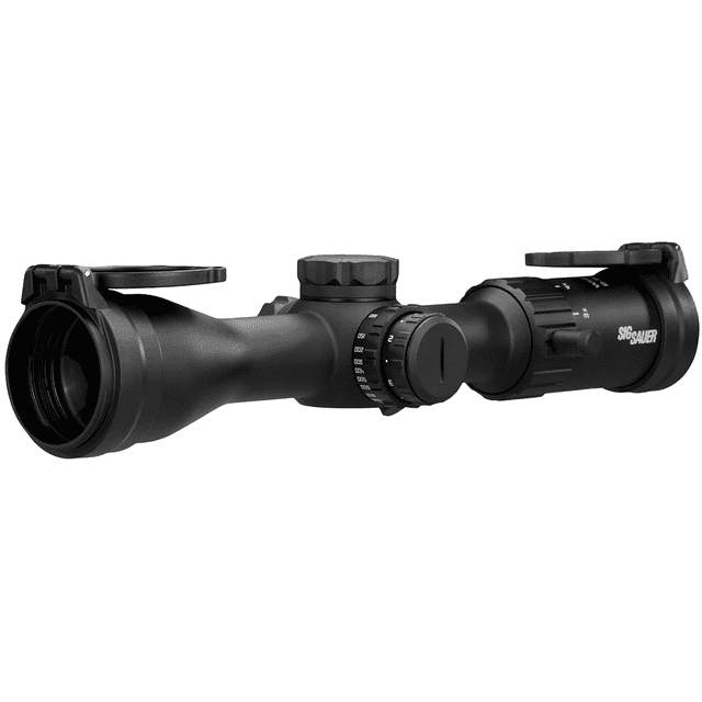 Sig Sauer Electro-Optics SOW42003 Whiskey4 Black 2.50-10x 42mm 30mm Tube Quadplex Reticle Sig Sauer Electro-Optics SOW42003 Whiskey4 Black 2.50-10x 42mm 30mm Tube Quadplex Reticle