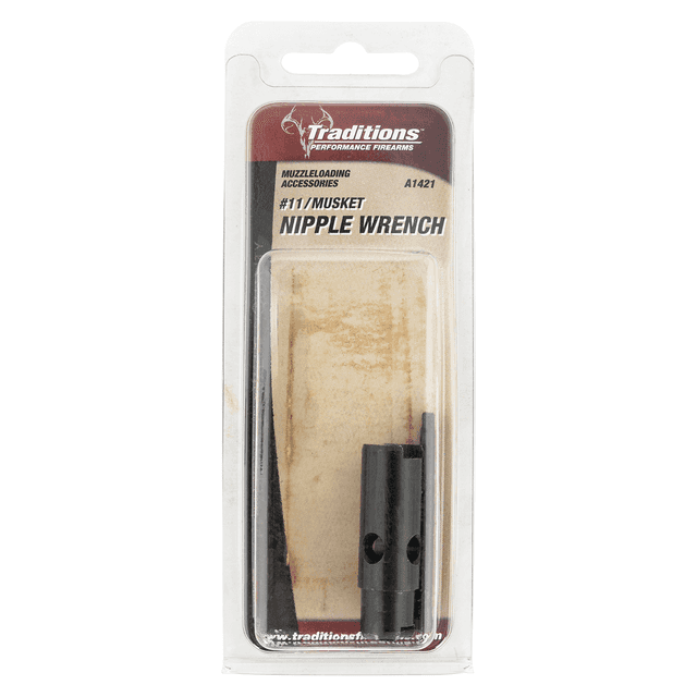 Traditions A1421 Nipple Wrench In Line Rifle Universal Steel Black Traditions A1421 Nipple Wrench In Line Rifle Universal Steel Black