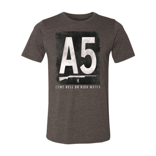 Browning Men's Block A5 T-Shirt - Charcoal Browning Men's Block A5 T-Shirt - Charcoal