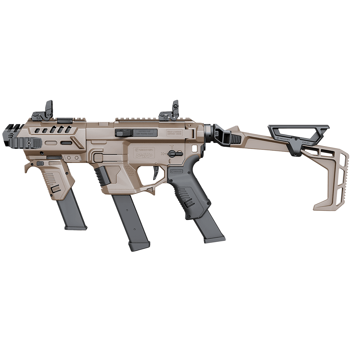 Recover Tactical PIXPMG-FST-02 PIX+PG9 FG MG9 SR20 F-STOCK TAN Recover Tactical PIXPMG-FST-02 PIX+PG9 FG MG9 SR20 F-STOCK TAN