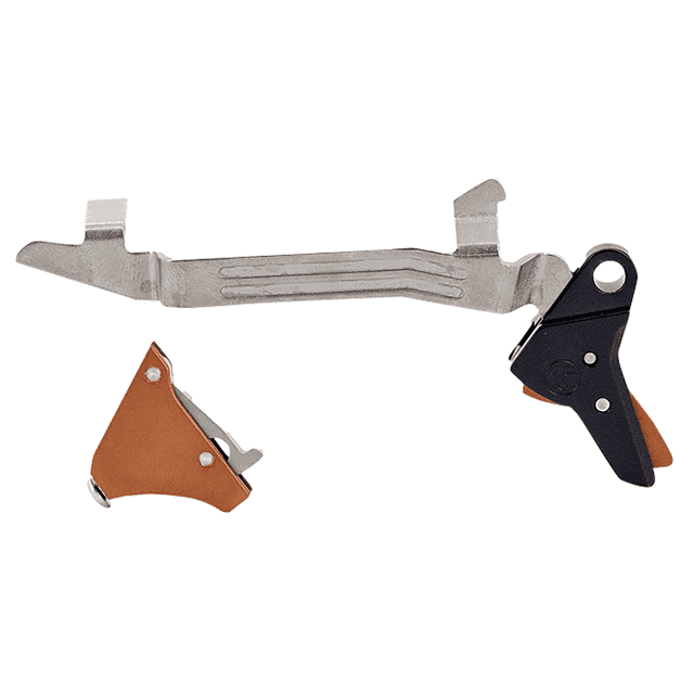 Timney Triggers ALPHAGLOCK34BRNZE Alpha Competition 9mm Luger/40 S&W, Bronze Straight Trigger Compatible w/Most Glock Gen3-4 Timney Triggers ALPHAGLOCK34BRNZE Alpha Competition 9mm Luger/40 S&W, Bronze Straight Trigger Compatible w/Most Glock Gen3-4