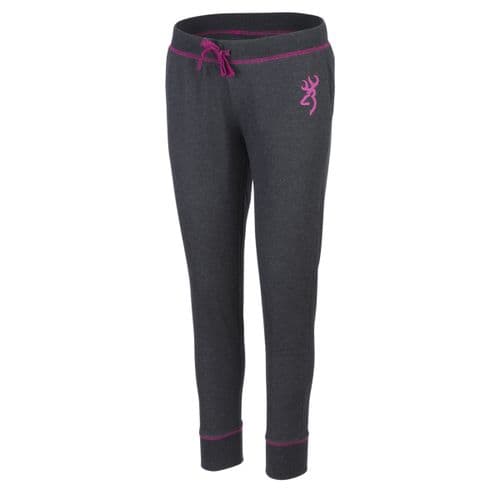 Browning Women's Shasta Sweatpants - Heather Black Browning Women's Shasta Sweatpants - Heather Black