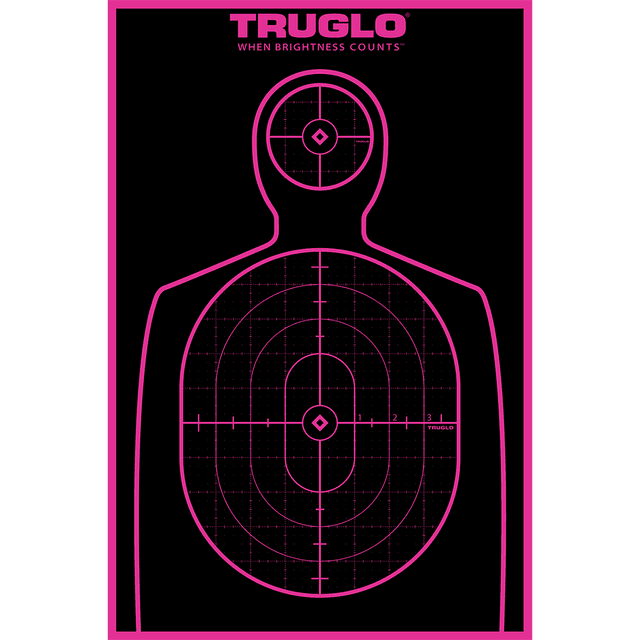 TruGlo TG11P6 Tru-See 5-Bull Target Self-Adhesive Heavy Paper Black/Pink 12"x12" 6 Pack TruGlo TG11P6 Tru-See 5-Bull Target Self-Adhesive Heavy Paper Black/Pink 12"x12" 6 Pack