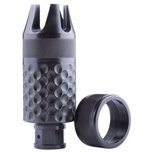 Spikes SAKB900 Barking Spider2 Krinkov Muzzle Brake 9mm Chromoly Steel Black Spikes SAKB900 Barking Spider2 Krinkov Muzzle Brake 9mm Chromoly Steel Black
