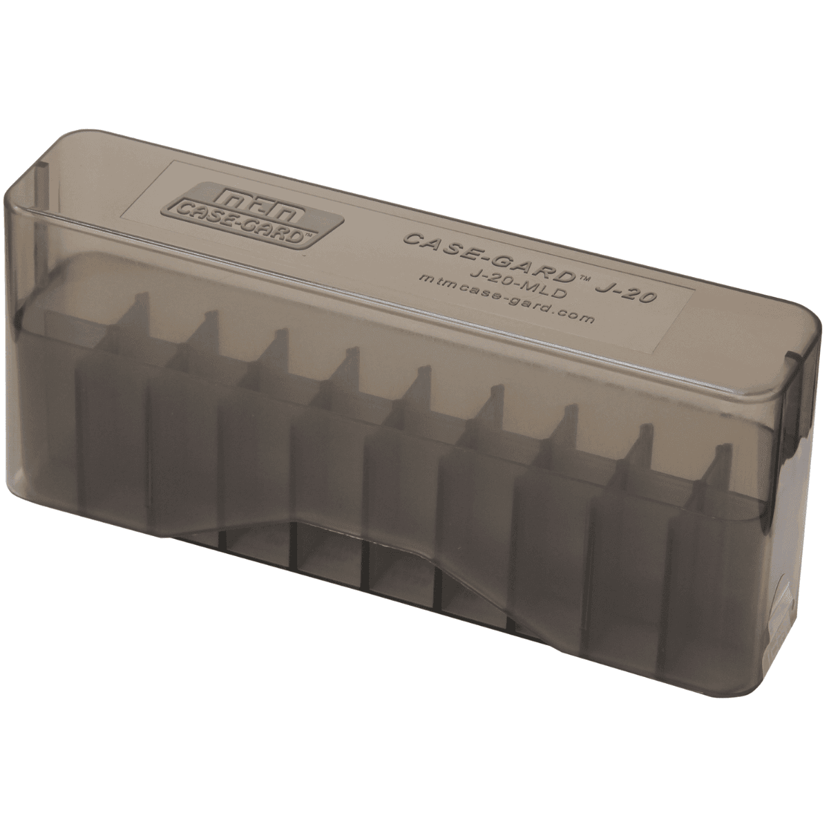 MTM Case-Gard J-20 Slip-Top Ammo Box, 20rd - J20MLD41 MTM Case-Gard J-20 Slip-Top Ammo Box, 20rd - J20MLD41