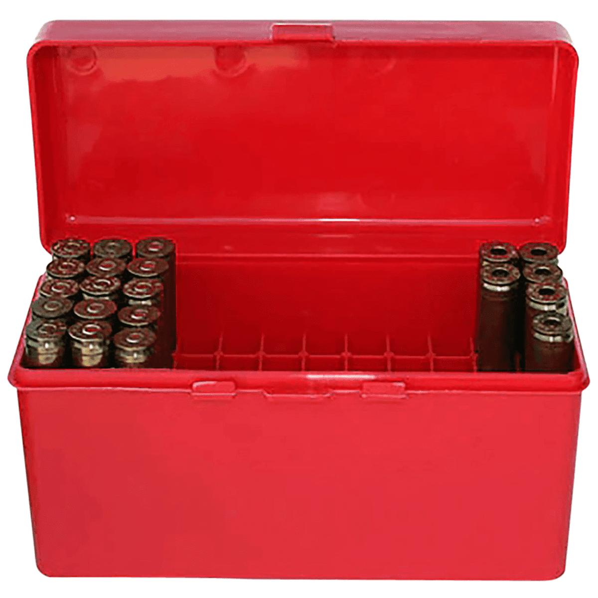 MTM Case-Gard Flip-Top Ammo Box, 243/308 Win/220, 50rd - RM6030 MTM Case-Gard Flip-Top Ammo Box, 243/308 Win/220, 50rd - RM6030