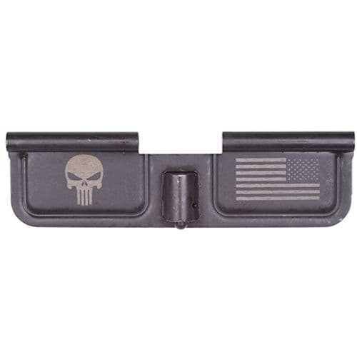 Spikes Punisher and Flag Ejection Port Door, AR-15 - SED7005 Spikes Punisher and Flag Ejection Port Door, AR-15 - SED7005