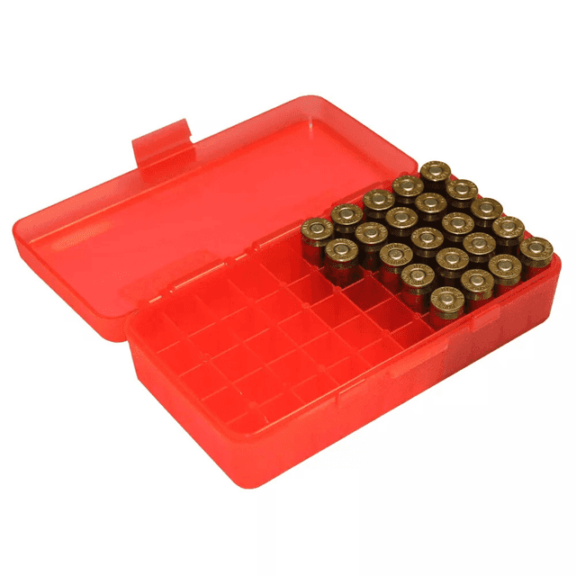 MTM Case-Gard Flip-Top Ammo Box, 50rd - P504529 MTM Case-Gard Flip-Top Ammo Box, 50rd - P504529