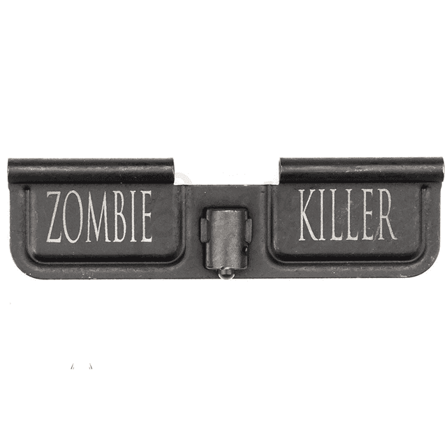 Spikes Zombie Killer Ejection Port Door, Black Phosphate Steel AR-15 - SED7007 Spikes Zombie Killer Ejection Port Door, Black Phosphate Steel AR-15 - SED7007