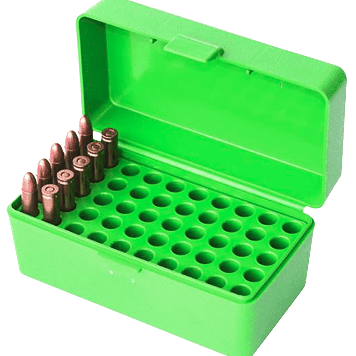 MTM Case-Gard Flip-Top Ammo Box, 22 Hornet 50rd - 22HORN10 MTM Case-Gard Flip-Top Ammo Box, 22 Hornet 50rd - 22HORN10