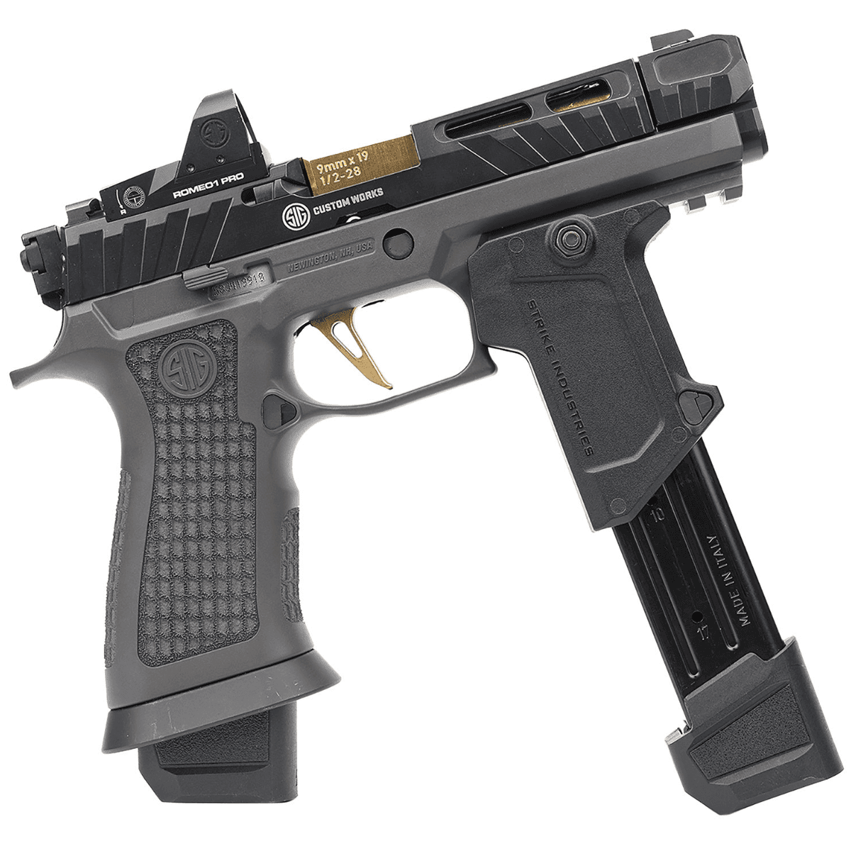 Strike Industries Mag Holder, Black Polymer Ambidextrous Compatible w/ All Sig Sauer P320 Mags - P320MAGHOLDER Strike Industries Mag Holder, Black Polymer Ambidextrous Compatible w/ All Sig Sauer P320 Mags - P320MAGHOLDER