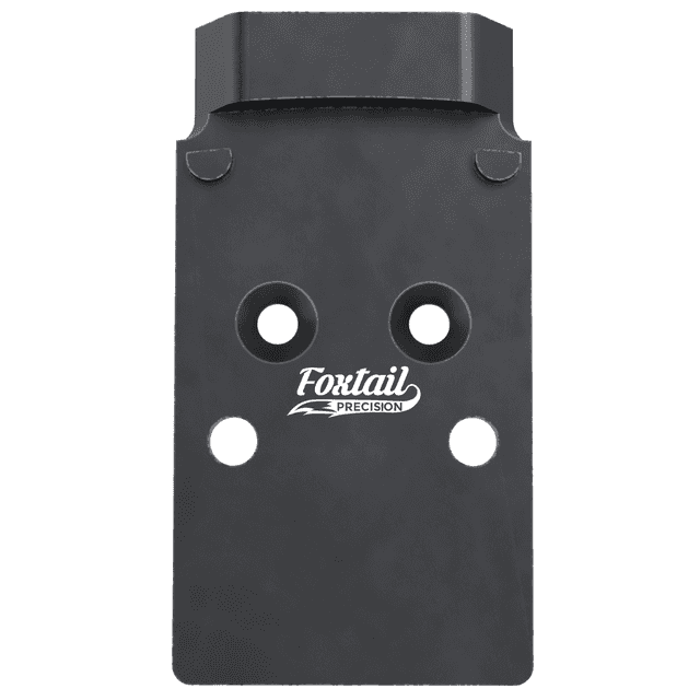 Foxtail Precision Red Dot Adapter Plate for Optics-Ready Pistol, Black Anodized CZ P10 - 100001 Foxtail Precision Red Dot Adapter Plate for Optics-Ready Pistol, Black Anodized CZ P10 - 100001