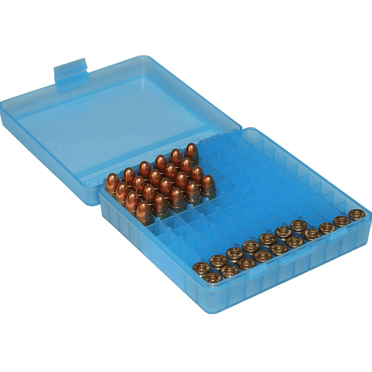 MTM Case-Gard Flip-Top Ammo Box, Multi Caliber Handgun 100rd - P100924 MTM Case-Gard Flip-Top Ammo Box, Multi Caliber Handgun 100rd - P100924