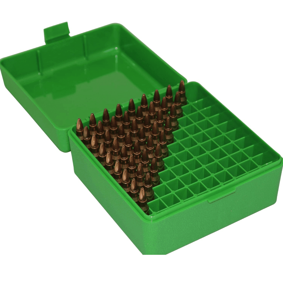 MTM Case-Gard Flip-Top Ammo Box, 223 Rem/204 Ruger 100rd - RS10010 MTM Case-Gard Flip-Top Ammo Box, 223 Rem/204 Ruger 100rd - RS10010