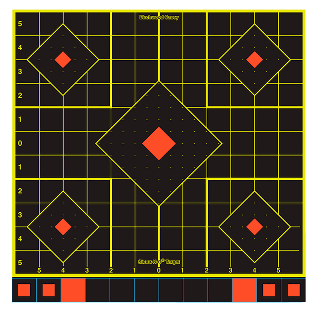 Birchwood Casey Shoot-N-C Sight-In Self-Adhesive Paper Targets, 12" 100 Pack - 34211 Birchwood Casey Shoot-N-C Sight-In Self-Adhesive Paper Targets, 12" 100 Pack - 34211