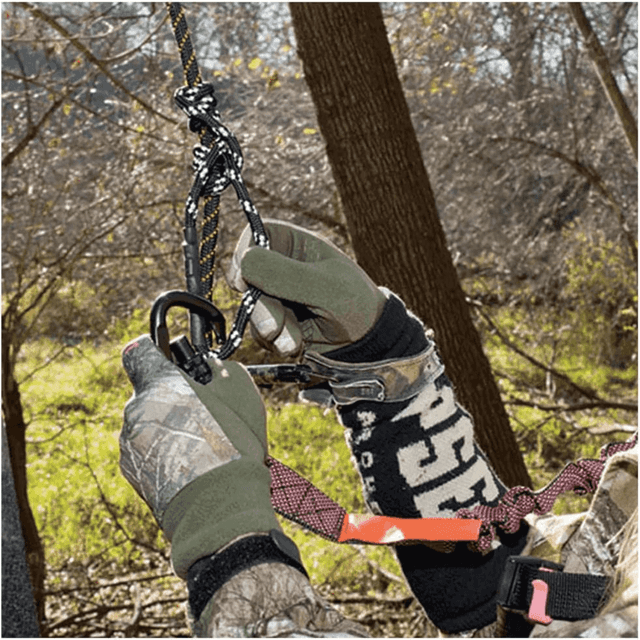 Muddy Safe-Line, Black/Orange Nylon - MUDMSA500 Muddy Safe-Line, Black/Orange Nylon - MUDMSA500