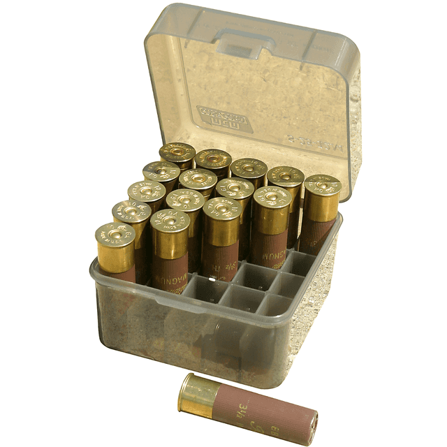 MTM Case-Gard Flip-Top Shotshell Box, Multi Gauge Shotgun 25rd - S2512M41 MTM Case-Gard Flip-Top Shotshell Box, Multi Gauge Shotgun 25rd - S2512M41