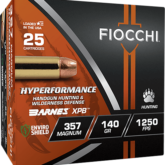 Fiocchi Hyperformance Rifle Rounds, 357 Mag 25 Per Box - 357BA Fiocchi Hyperformance Rifle Rounds, 357 Mag 25 Per Box - 357BA