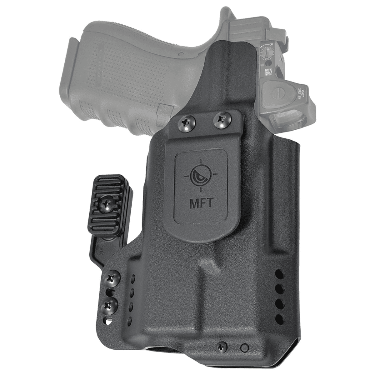 Mission First Tactical IWB Holster, Black Glock 43X - H5GL3WL7 Mission First Tactical IWB Holster, Black Glock 43X - H5GL3WL7