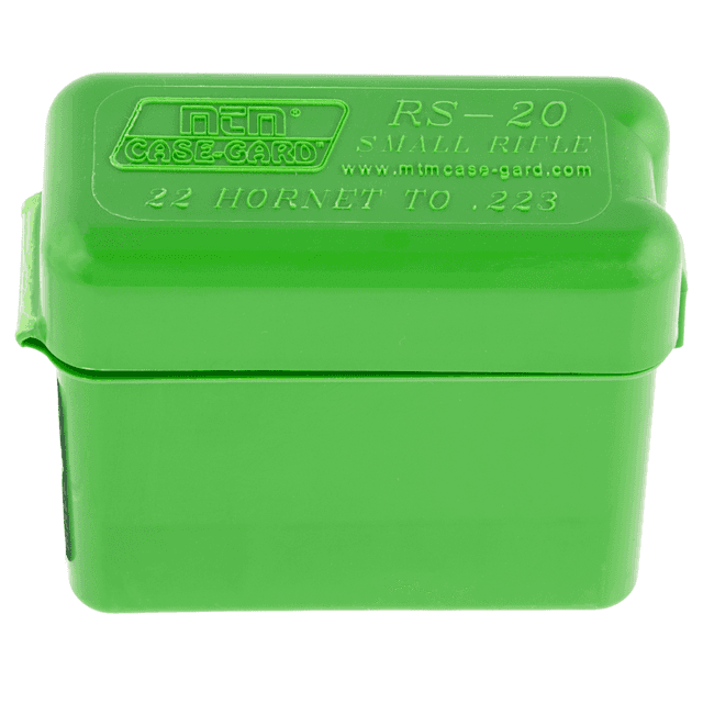 MTM Case-Gard Belt Style Ammo Box, Multi Caliber 20rd - RS2010 MTM Case-Gard Belt Style Ammo Box, Multi Caliber 20rd - RS2010