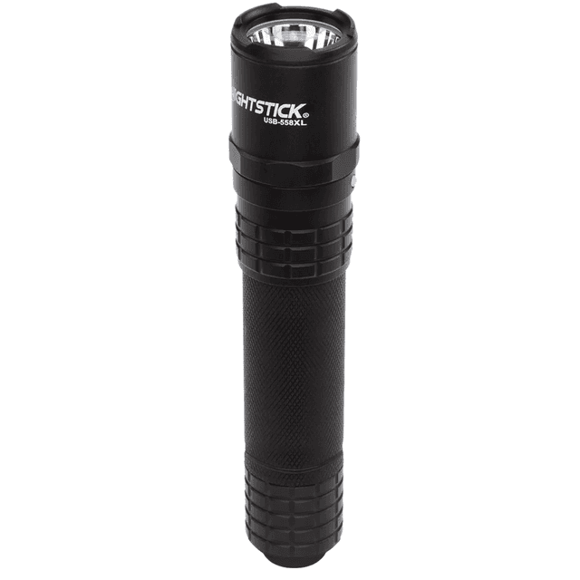 Nightstick USB Tactical Flashlight, 125/450/1100 Lumens White LED - USB558XL Nightstick USB Tactical Flashlight, 125/450/1100 Lumens White LED - USB558XL