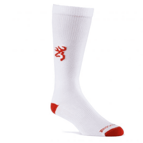 Browning Unisex Liner Socks - White - Medium Browning Unisex Liner Socks - White - Medium
