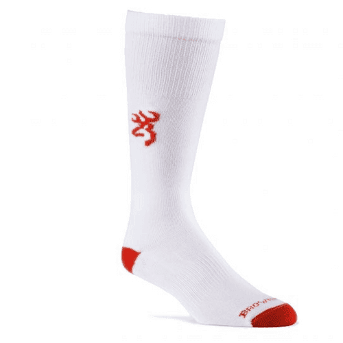 Browning Unisex Liner Socks - White - Medium Browning Unisex Liner Socks - White - Medium