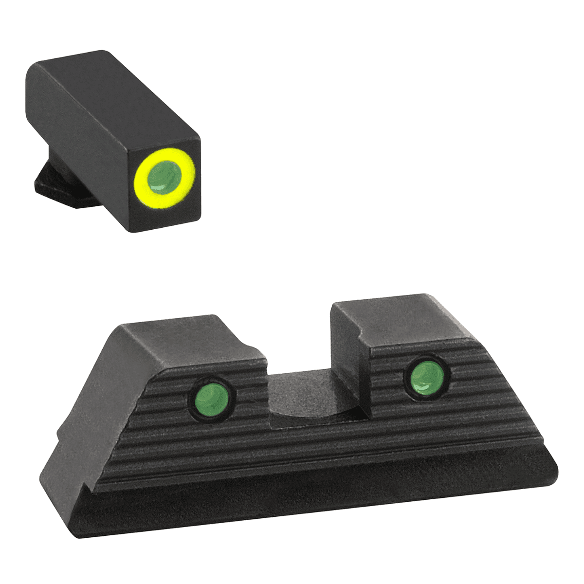 AmeriGlo Trooper Sight Set for Glock, Pistol - GL820 AmeriGlo Trooper Sight Set for Glock, Pistol - GL820