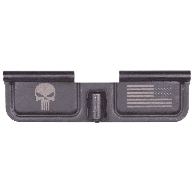 Spikes Punisher and Flag Ejection Port Door, Steel AR-15 - SED7005 Spikes Punisher and Flag Ejection Port Door, Steel AR-15 - SED7005