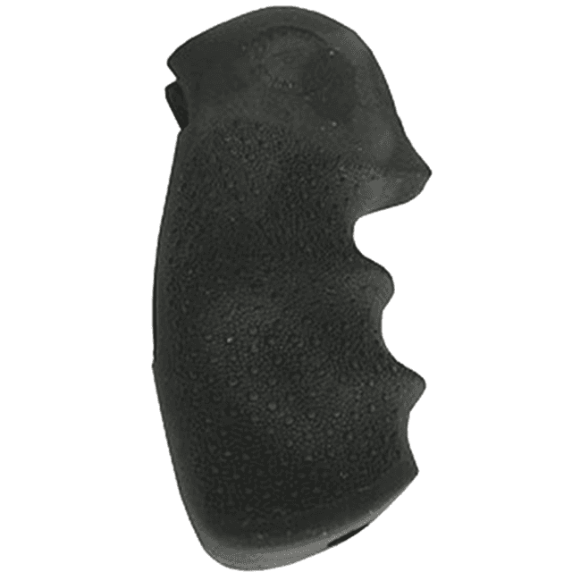 Hogue Monogrip Finger Grooves, Black Rubber S&W N Frame with Round Butt - 25000 Hogue Monogrip Finger Grooves, Black Rubber S&W N Frame with Round Butt - 25000