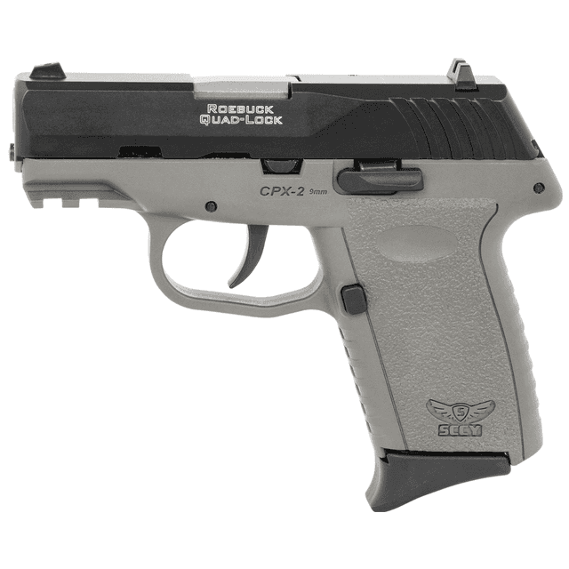 SCCY Industries CPX-2 Gen3 Pistol, 3.10" Barrel 10+1rd 9mm Luger - CPX2CBSGG3 SCCY Industries CPX-2 Gen3 Pistol, 3.10" Barrel 10+1rd 9mm Luger - CPX2CBSGG3