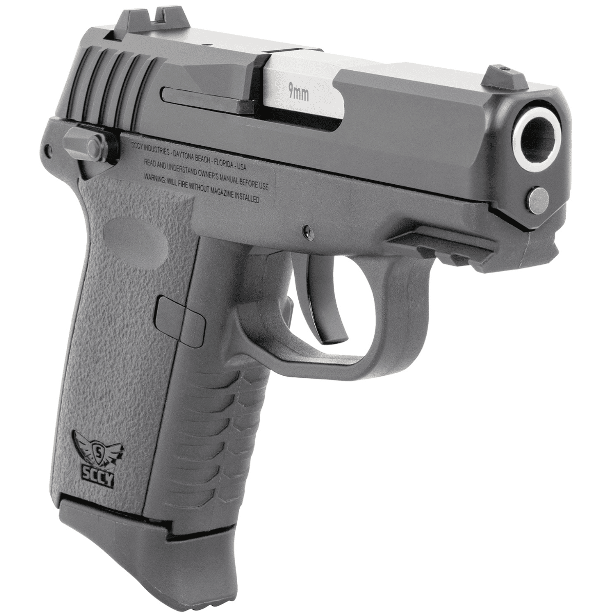 SCCY Industries CPX-1 Gen3 Pistol, Black 3.10" Barrel 10+1rd 9mm Luger - CPX1CBBKG3 SCCY Industries CPX-1 Gen3 Pistol, Black 3.10" Barrel 10+1rd 9mm Luger - CPX1CBBKG3