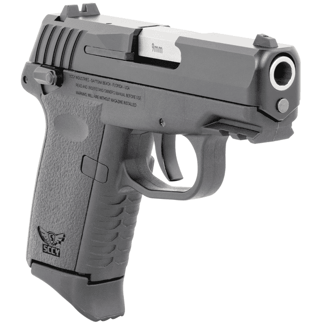 SCCY Industries CPX-1 Gen3 Pistol, Black 3.10" Barrel 10+1rd 9mm Luger - CPX1CBBKG3 SCCY Industries CPX-1 Gen3 Pistol, Black 3.10" Barrel 10+1rd 9mm Luger - CPX1CBBKG3