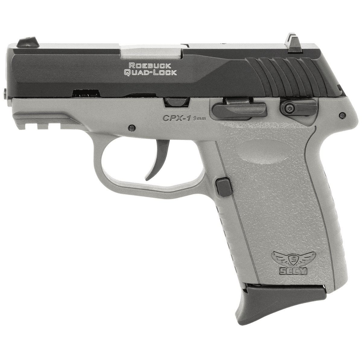 SCCY Industries CPX-1 Gen3 Pistol, 3.10" Barrel 10+1rd 9mm Luger - CPX1CBSGG3 SCCY Industries CPX-1 Gen3 Pistol, 3.10" Barrel 10+1rd 9mm Luger - CPX1CBSGG3