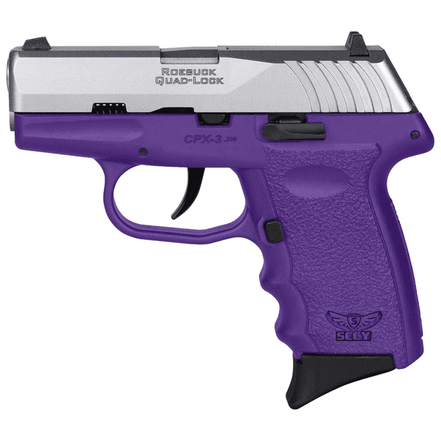 SCCY Industries CPX-3 Pistol, 3.10" Barrel 10+1rd 380 ACP - CPX-3TTPU SCCY Industries CPX-3 Pistol, 3.10" Barrel 10+1rd 380 ACP - CPX-3TTPU